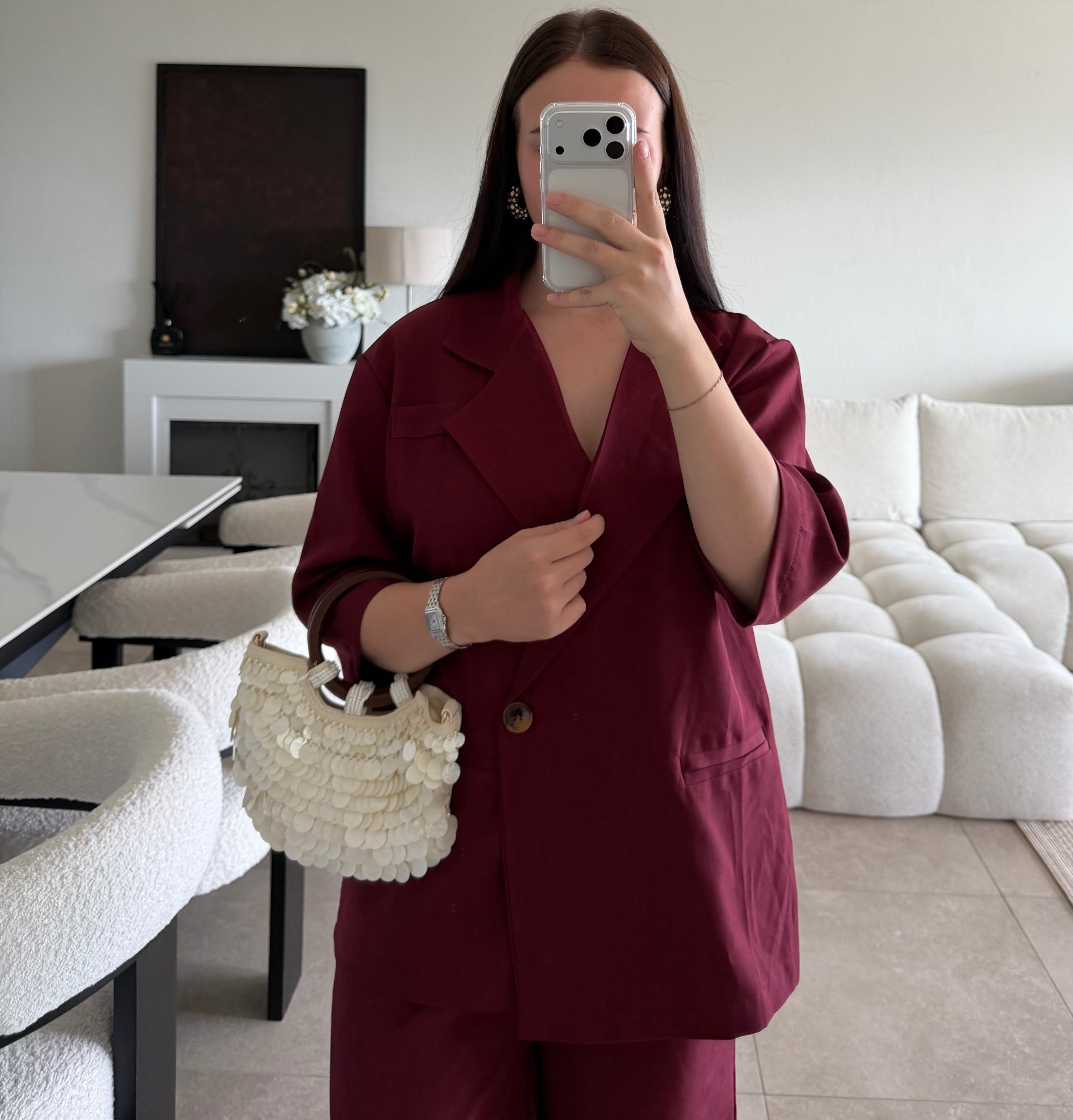 Ensemble blazer&bermuda taille S/M