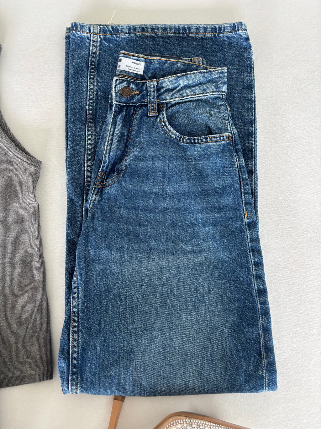 Jeans Bershka WIDE LEG taille 32