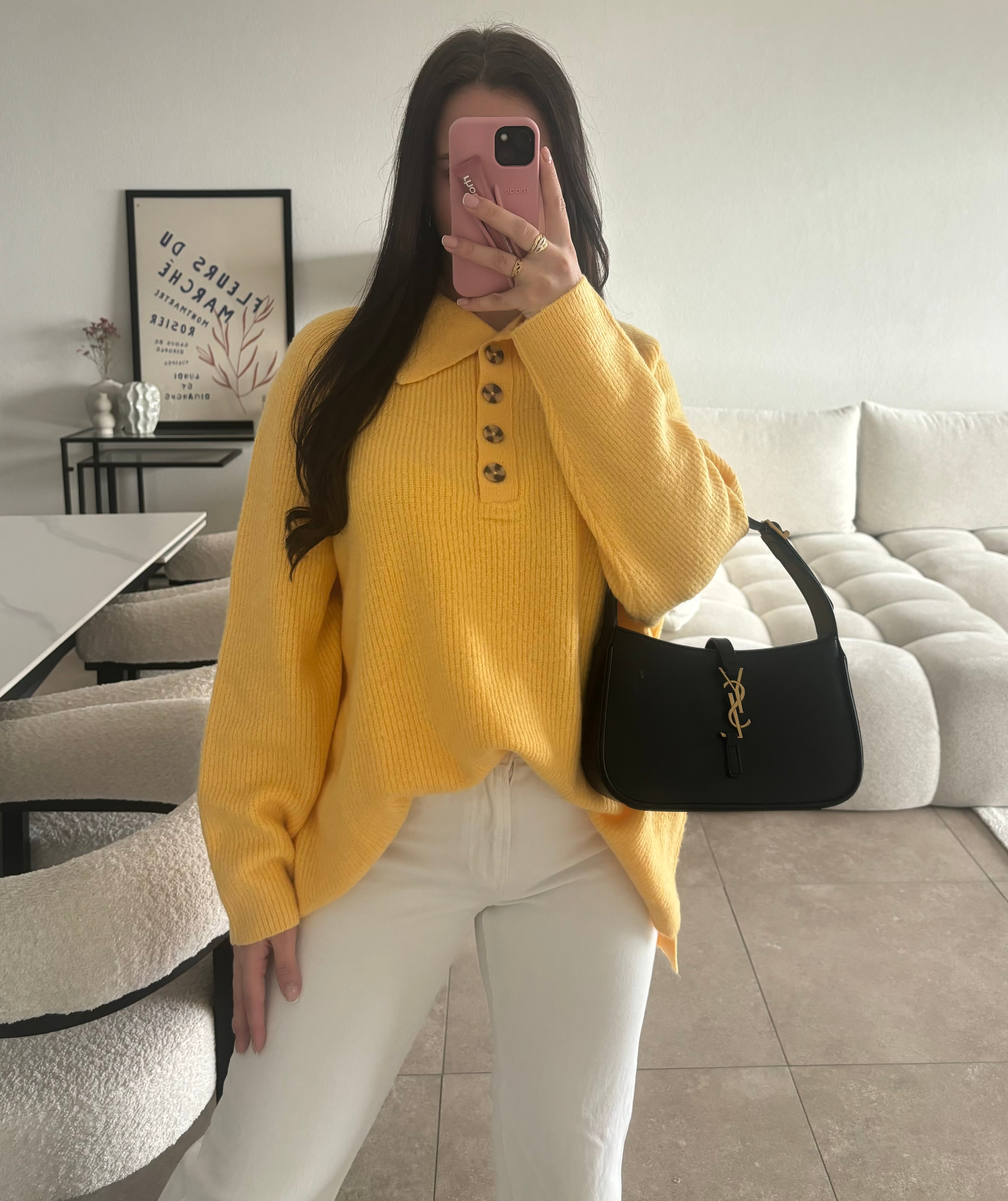 Pull avec col taille XL