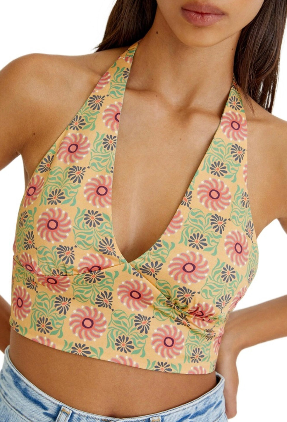 Top PULL AND BEAR taille M (neuf)