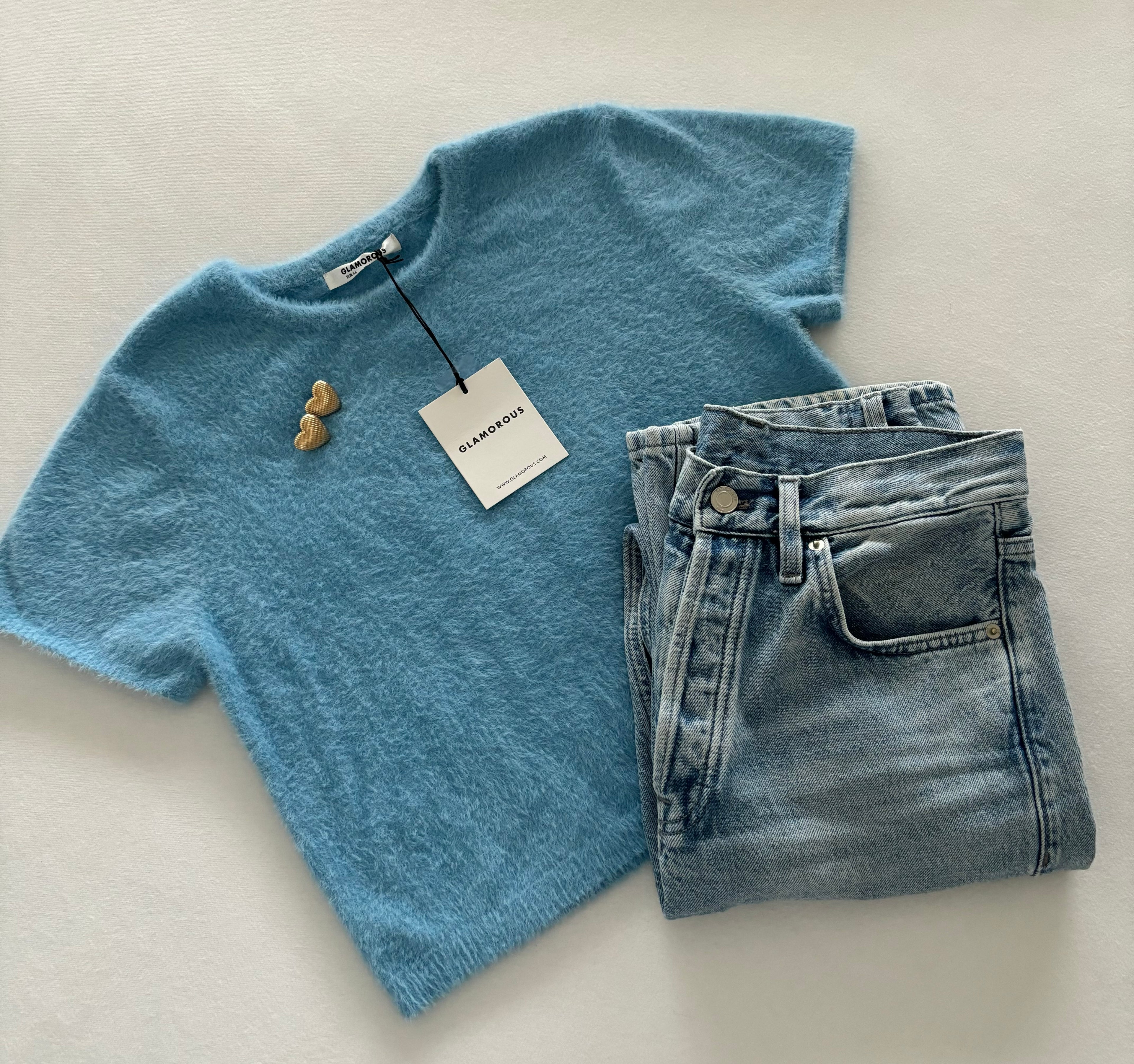 Haut doux Glamorous taille 44 (plutôt M)