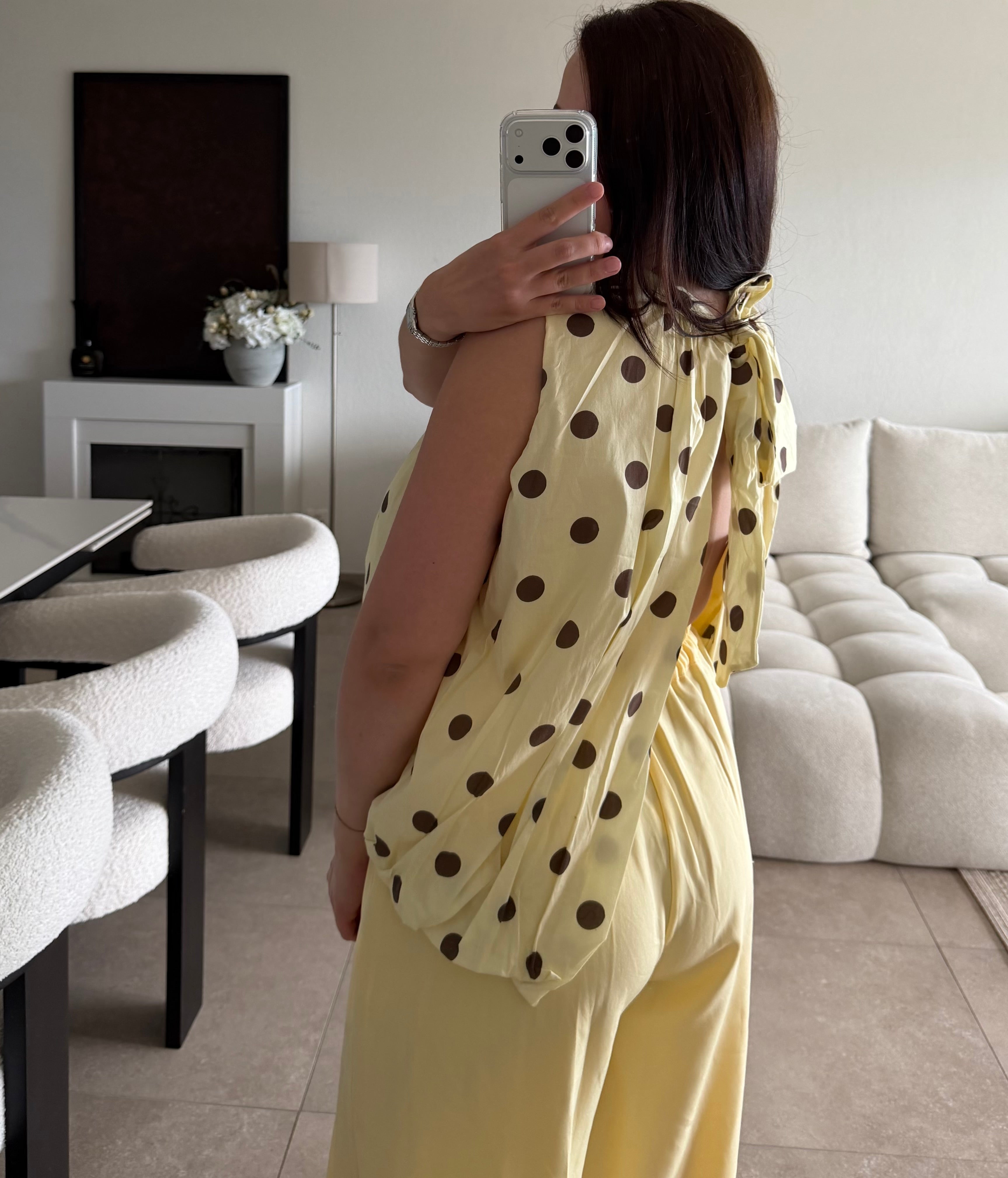 Blouse dos ouvert taille S/M