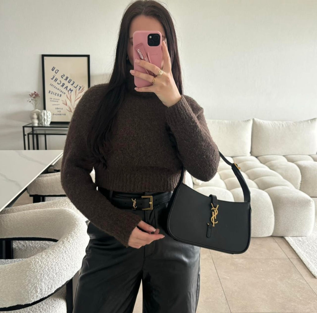 Pull Zara marron taille XS (peut aller pour un S/M)