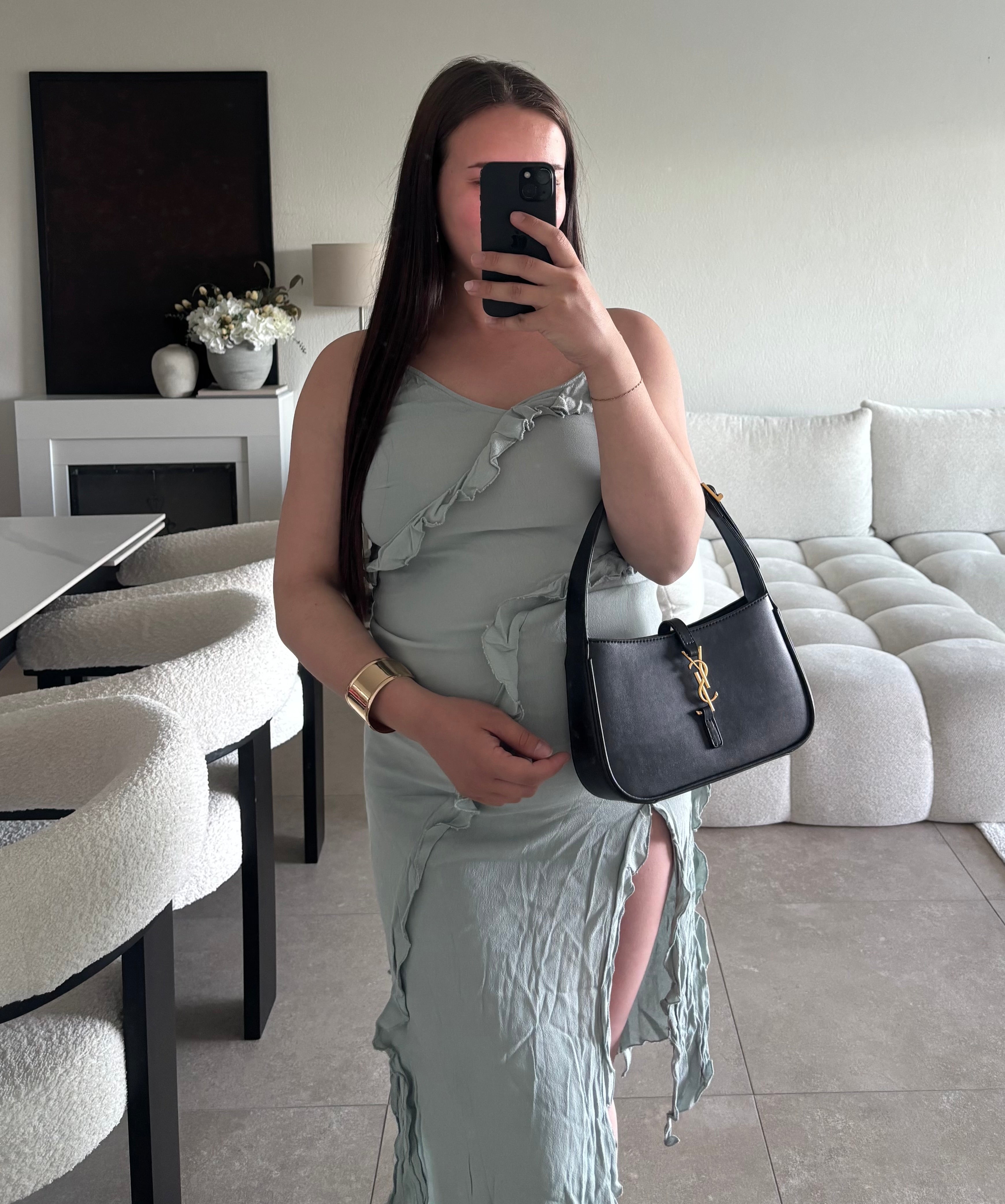 Robe volantée H&M taille M