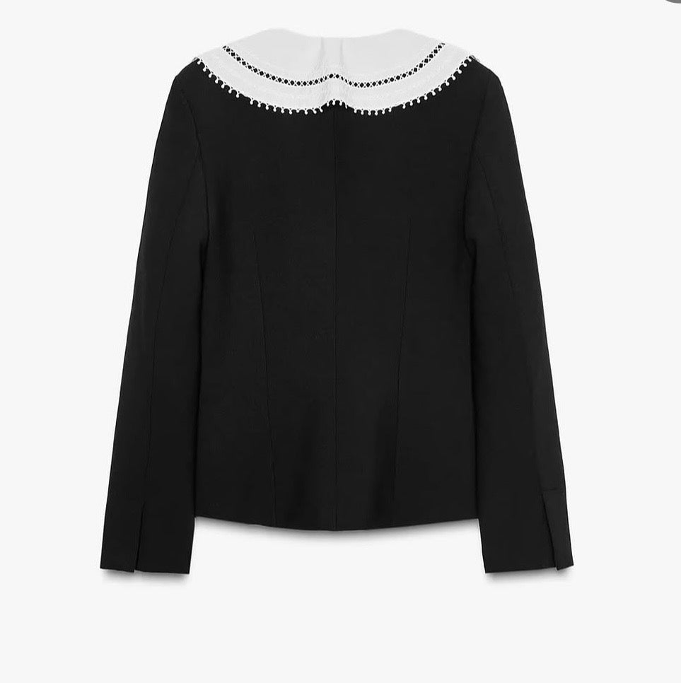 Blazer Zara taille M (le col peut être retiré)