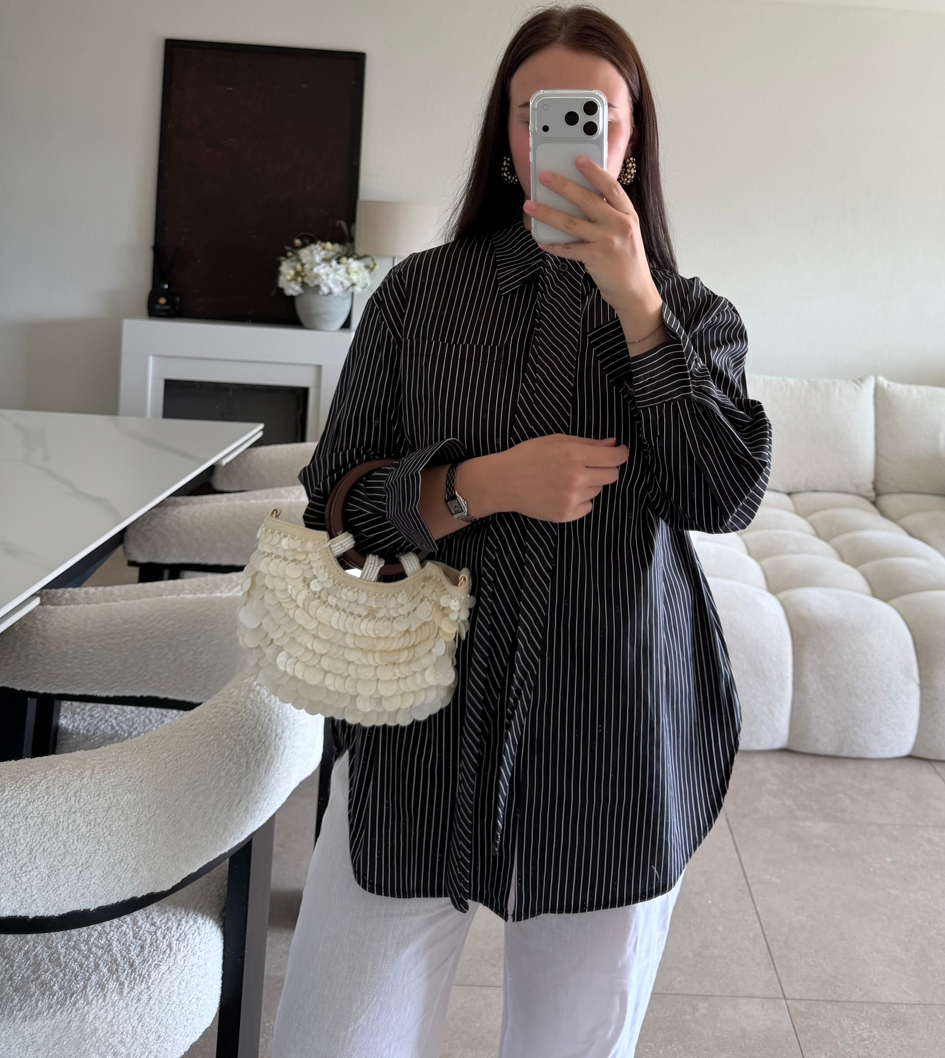 Blouse avec cravate taille unique (S->L)v