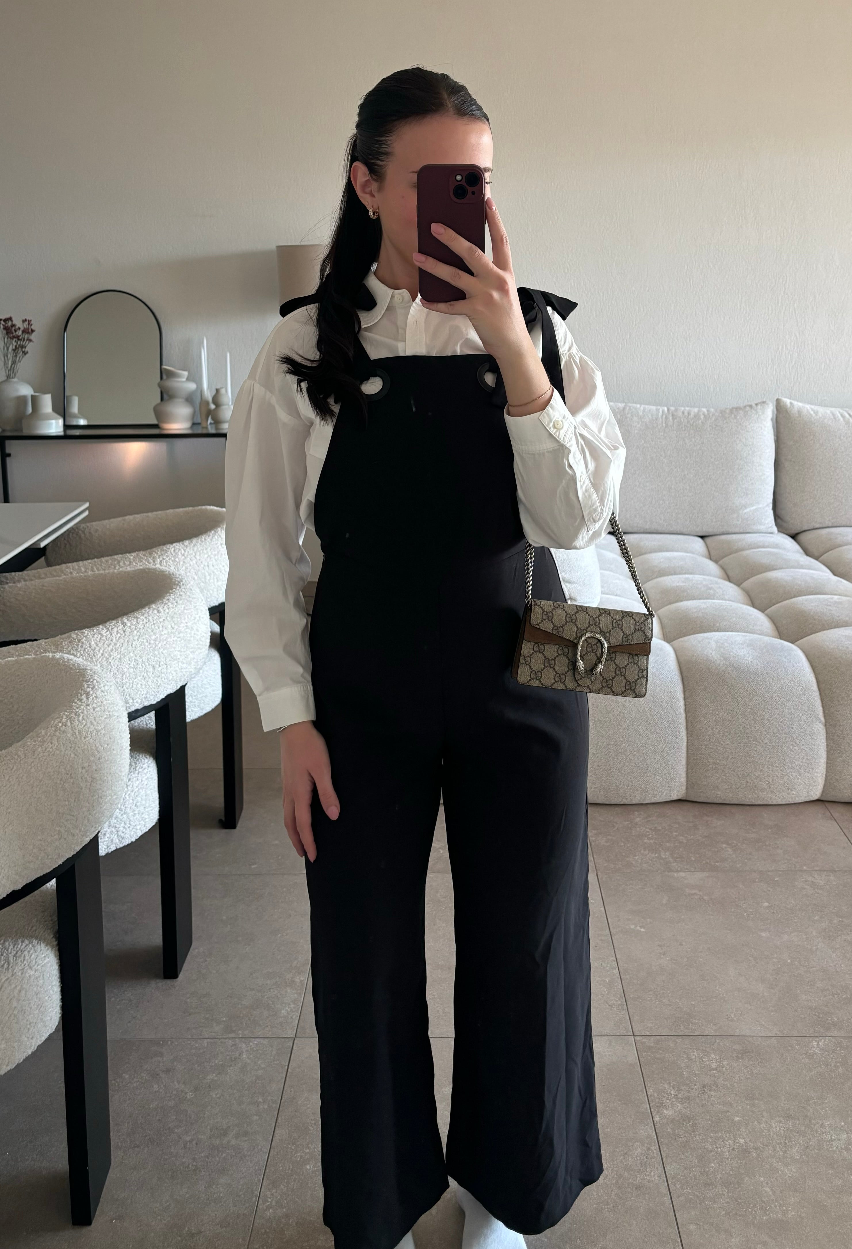 Combinaison pantalon noir taille 38