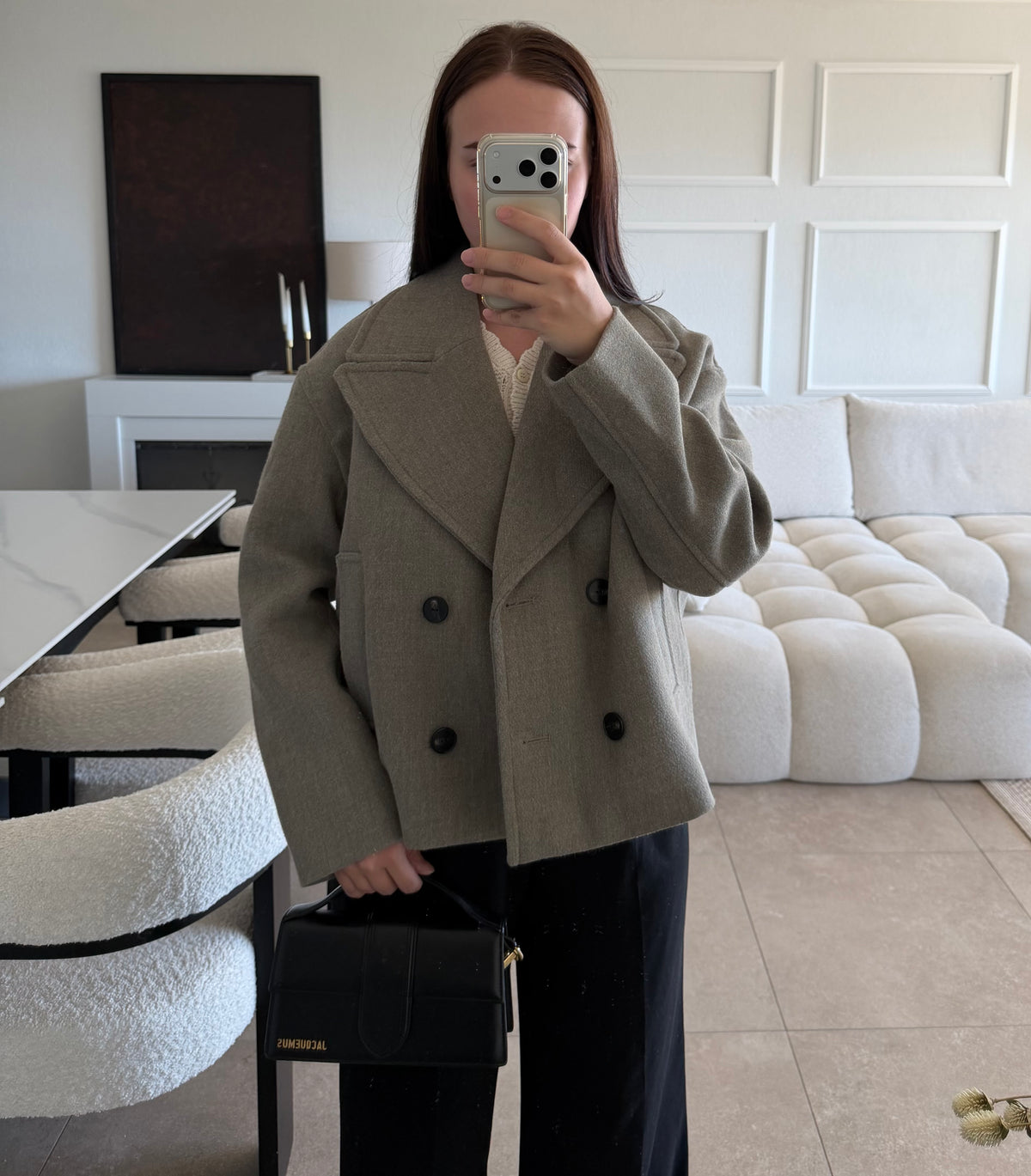 Manteau court Zara taille S