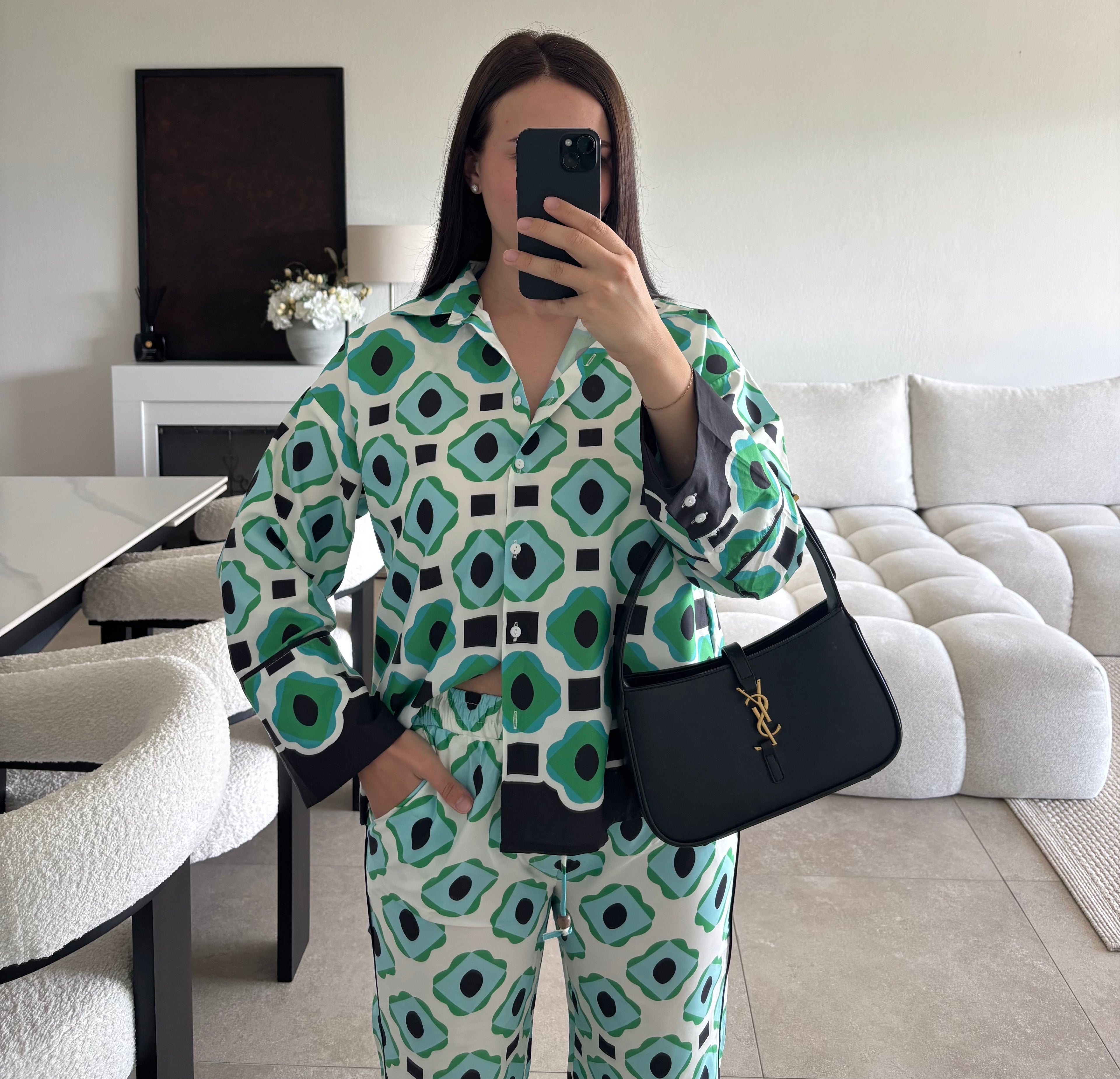 Ensemble satiné taille S/M