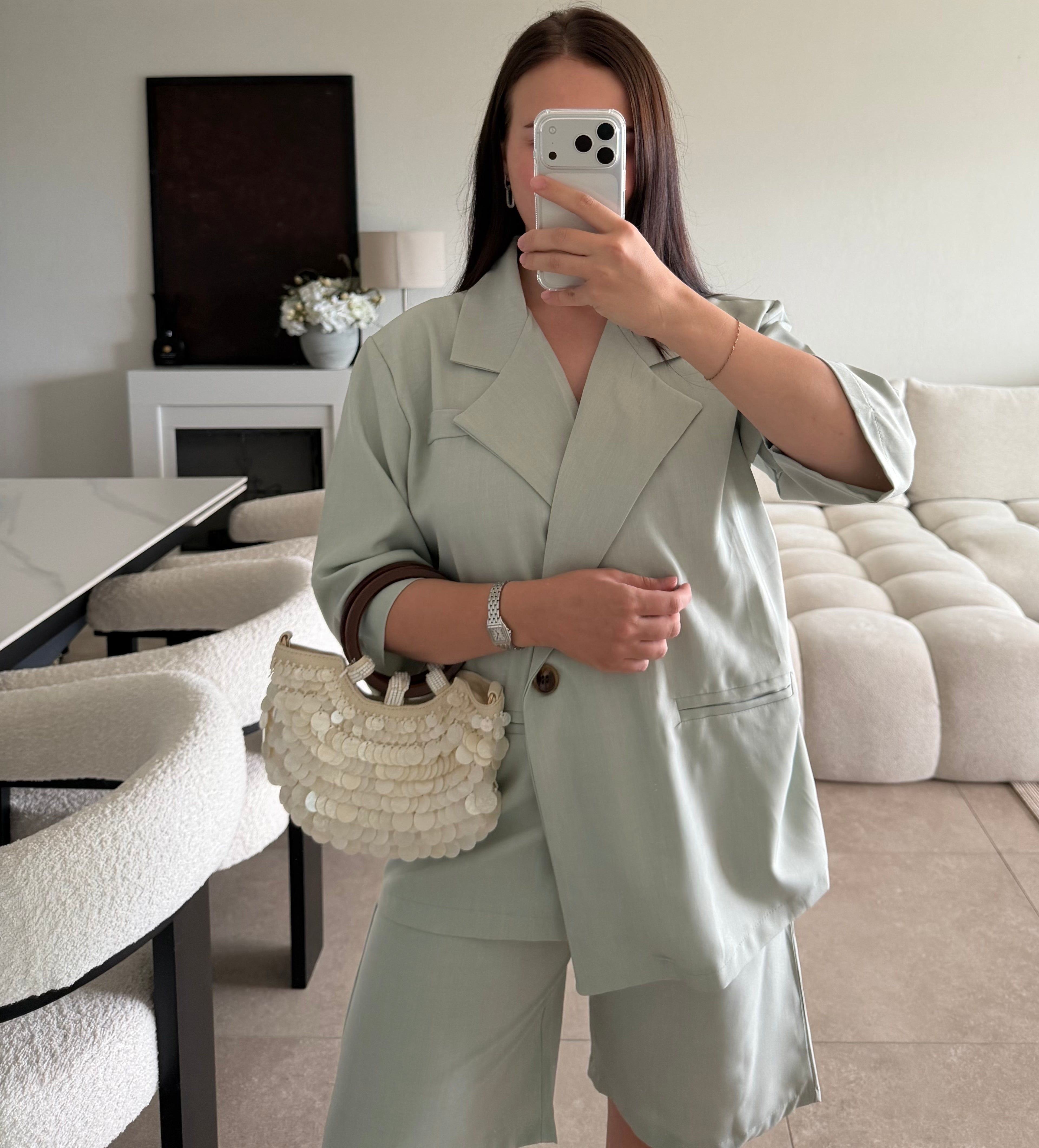 Ensemble (blazer&bermuda) taille S/M