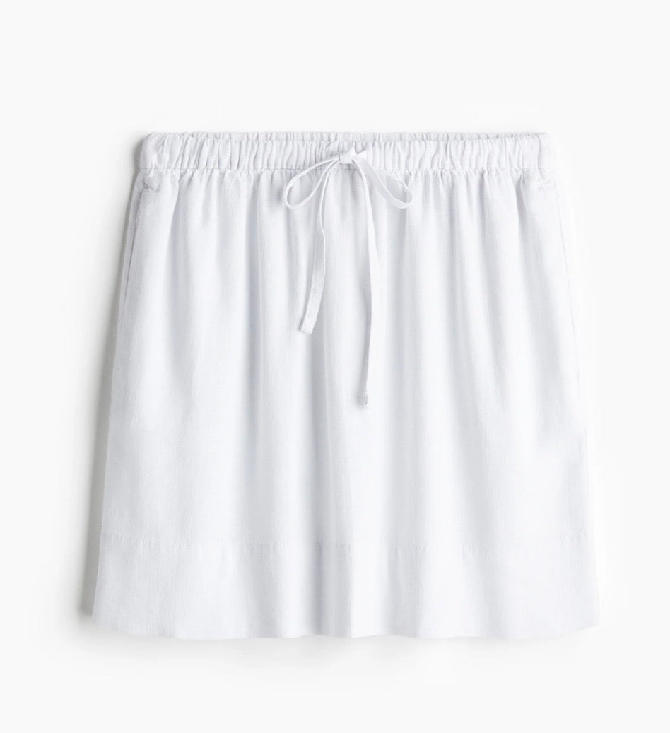 Jupe en lin&viscose H&M taille S