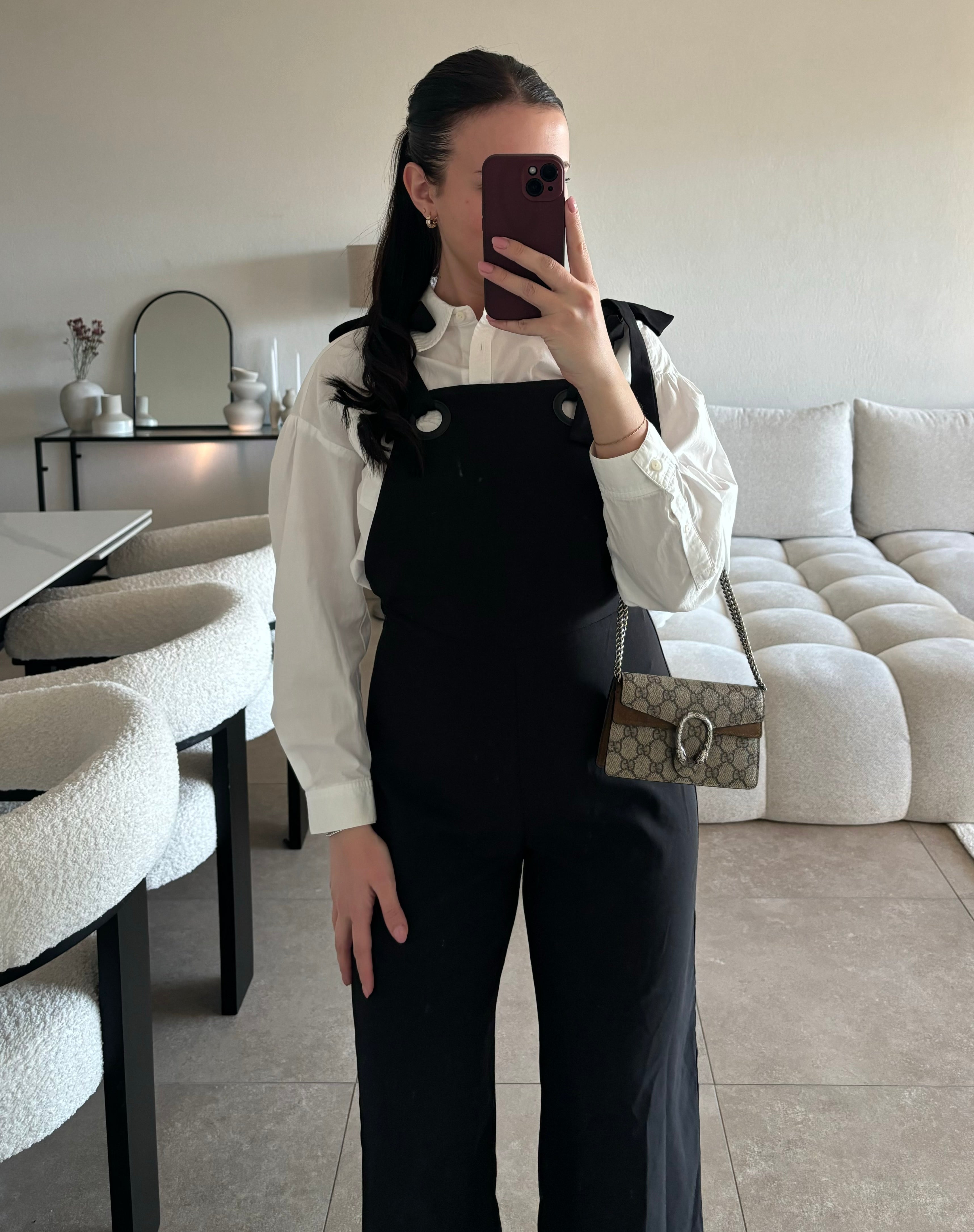 Combinaison pantalon noir taille 38