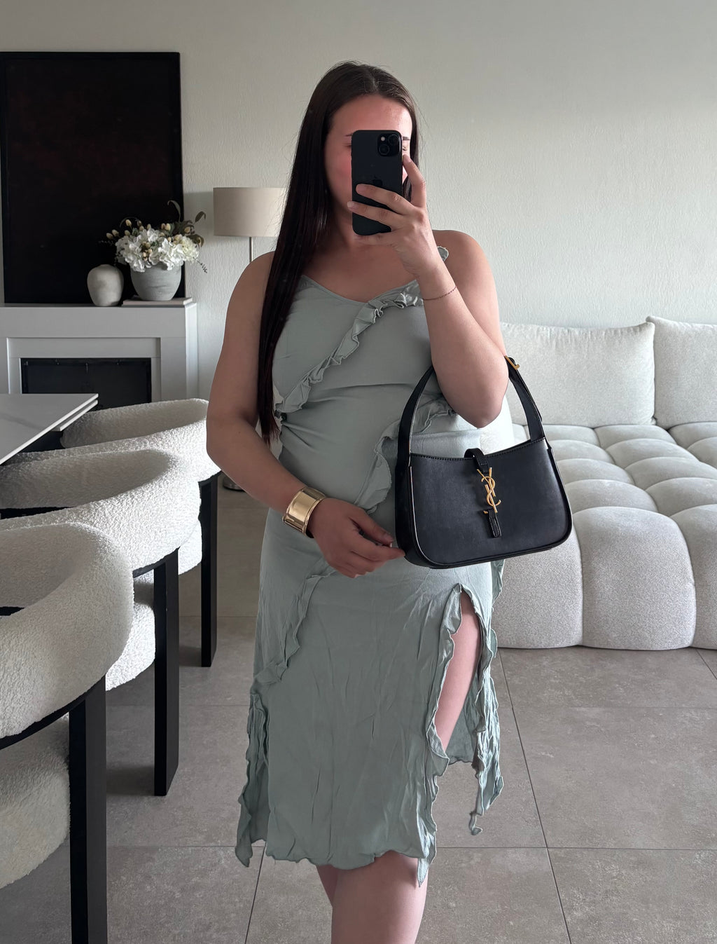 Robe volantée H&M taille M