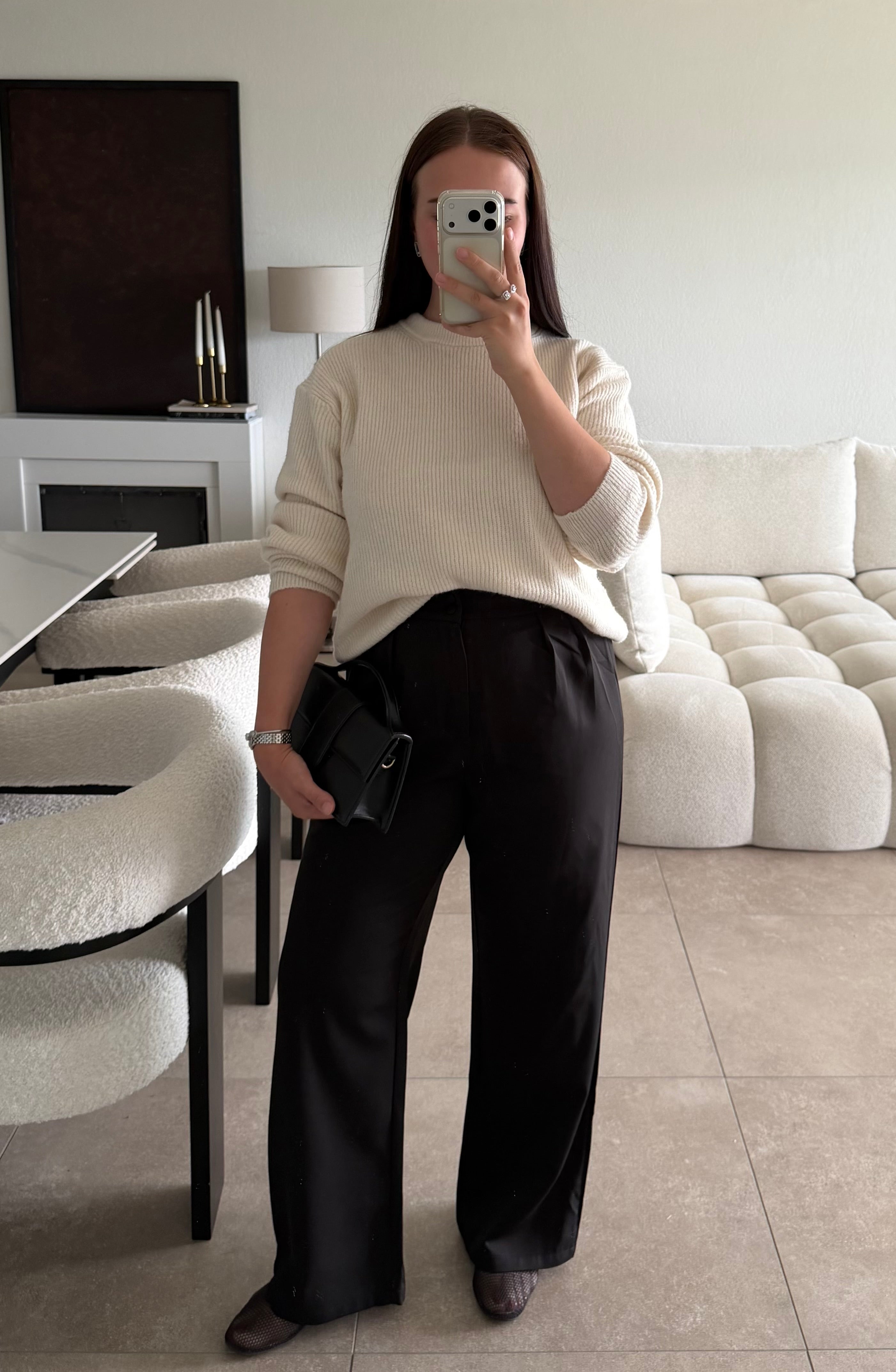 Pantalon noir taille M