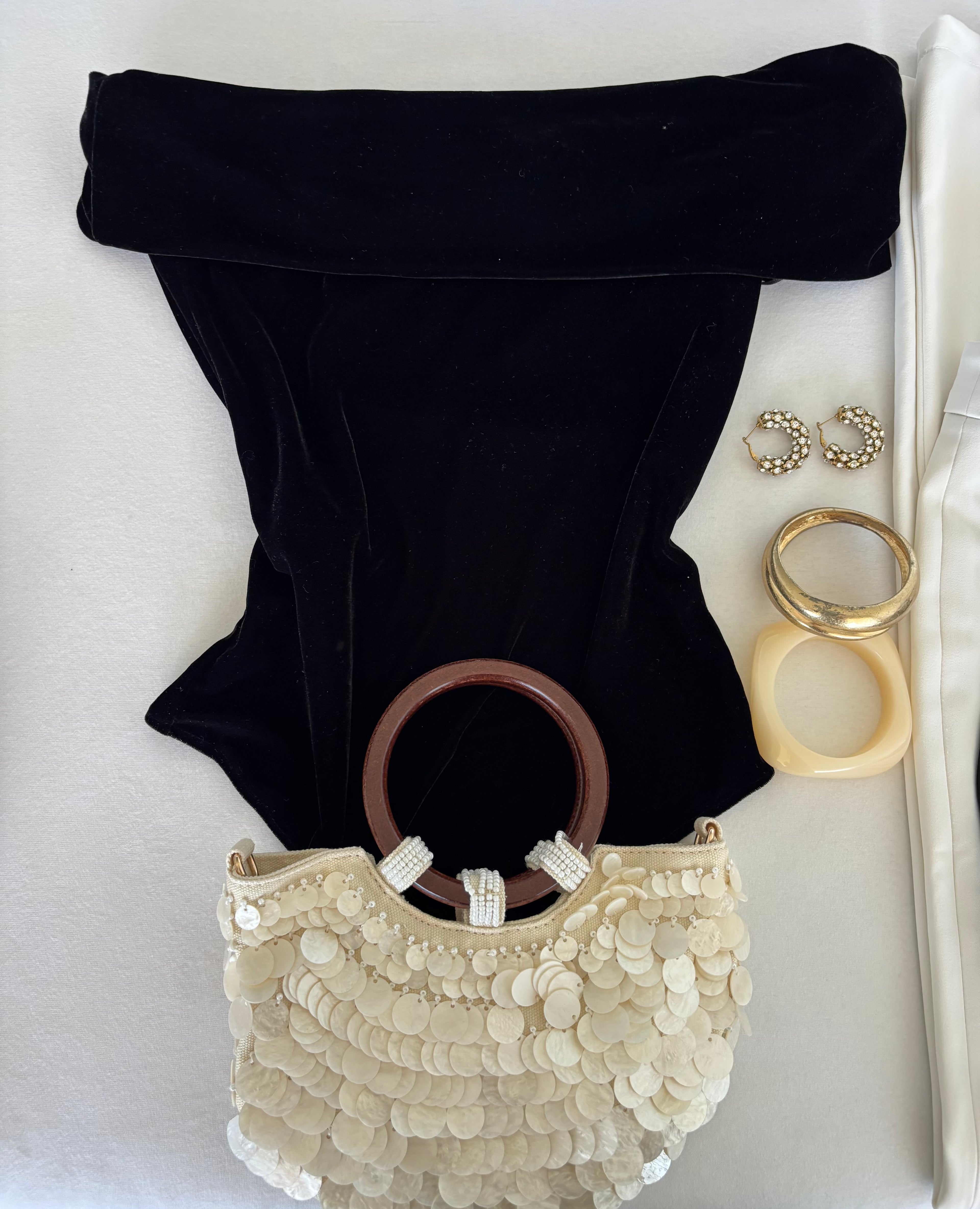 Body en velours Mango taille S