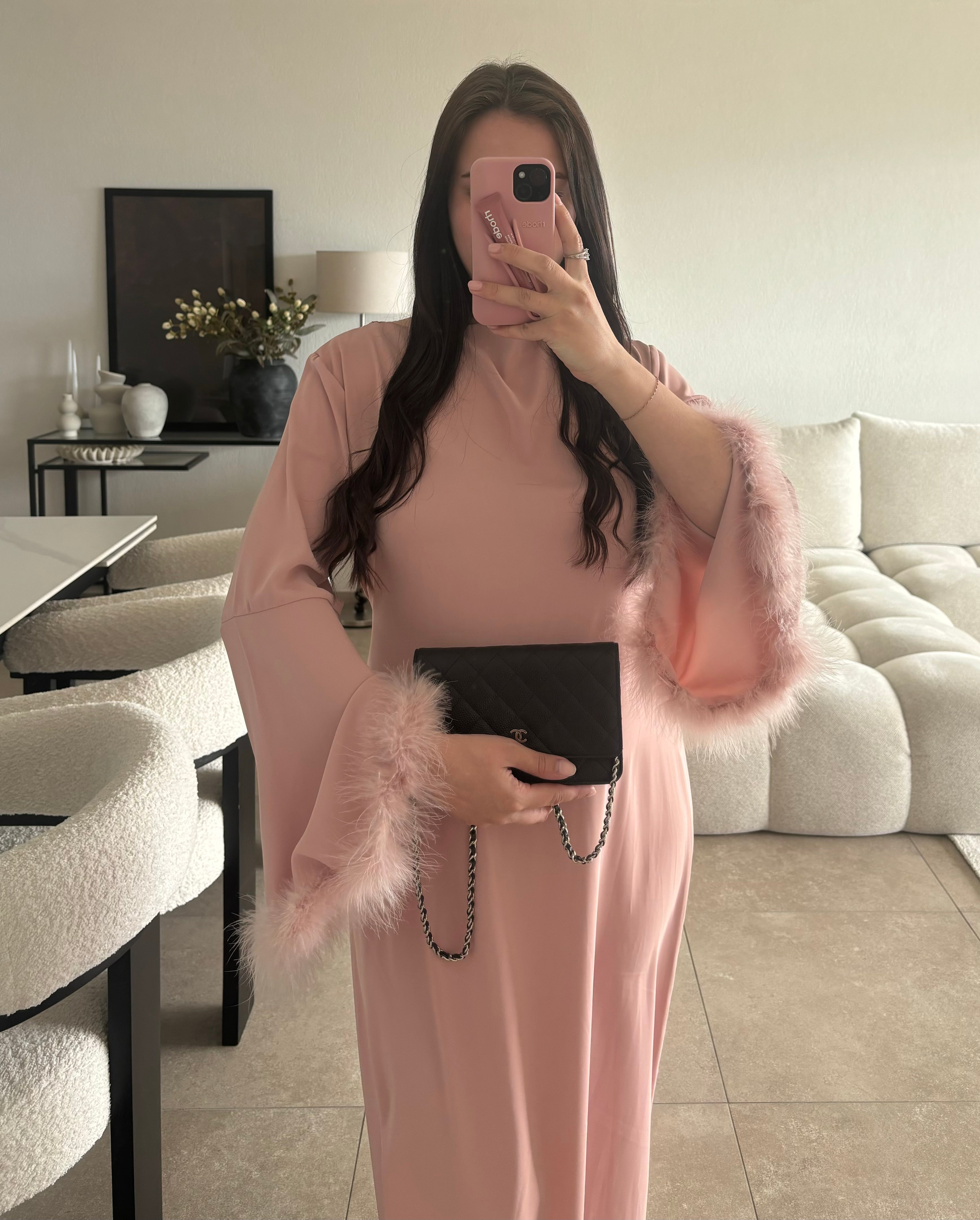 Robe taille unique (se noue au dos)