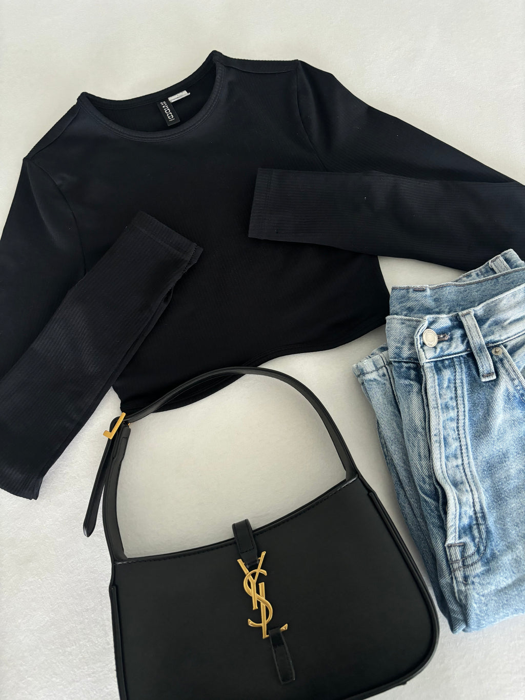 Haut noir H&M taille XS