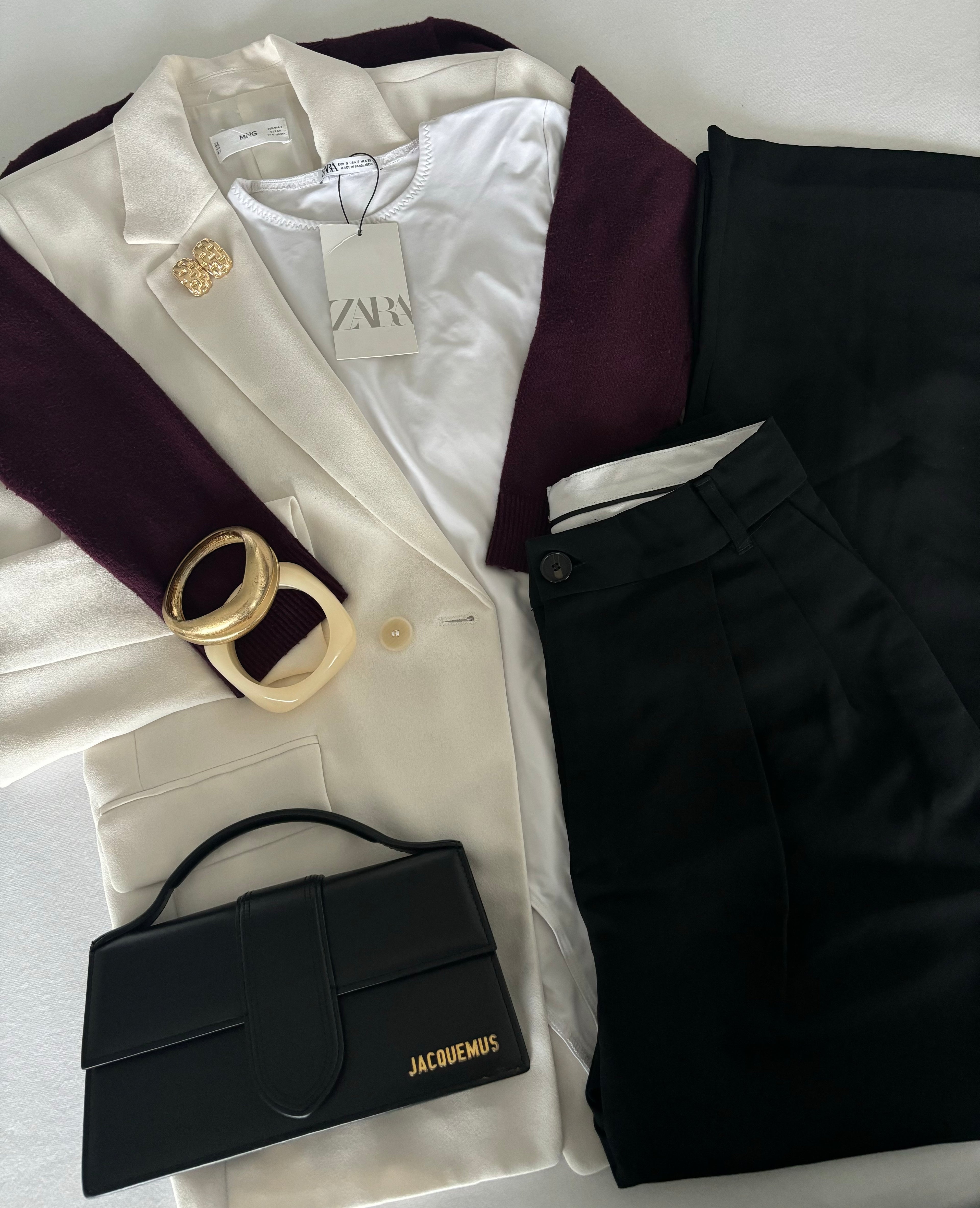 Pantalon noir ZARA taille M