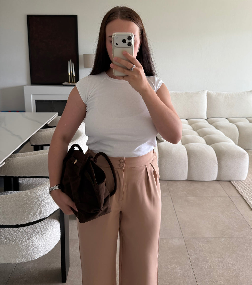 Pantalon beige taille M
