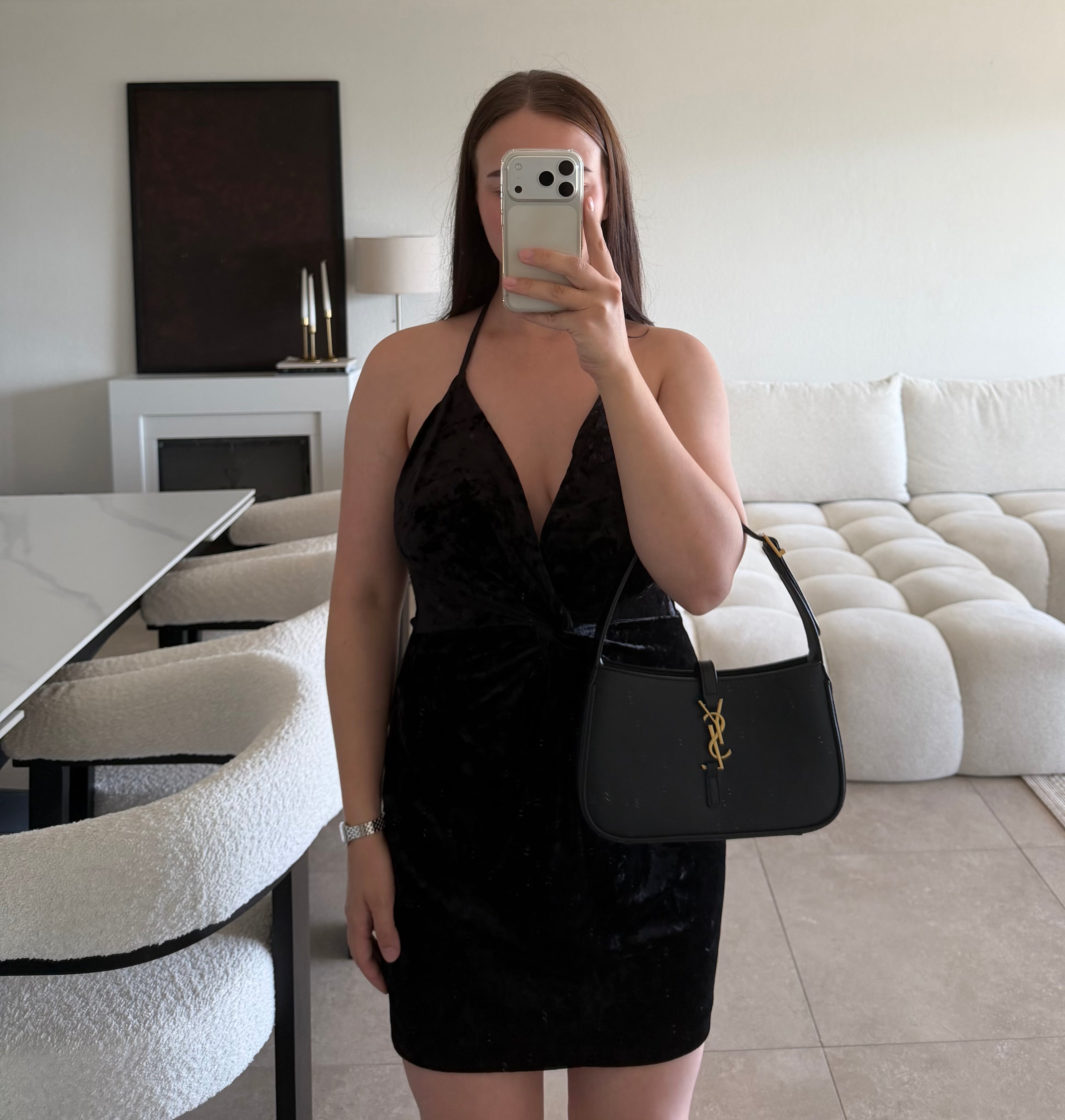 Robe velours Zara taille M