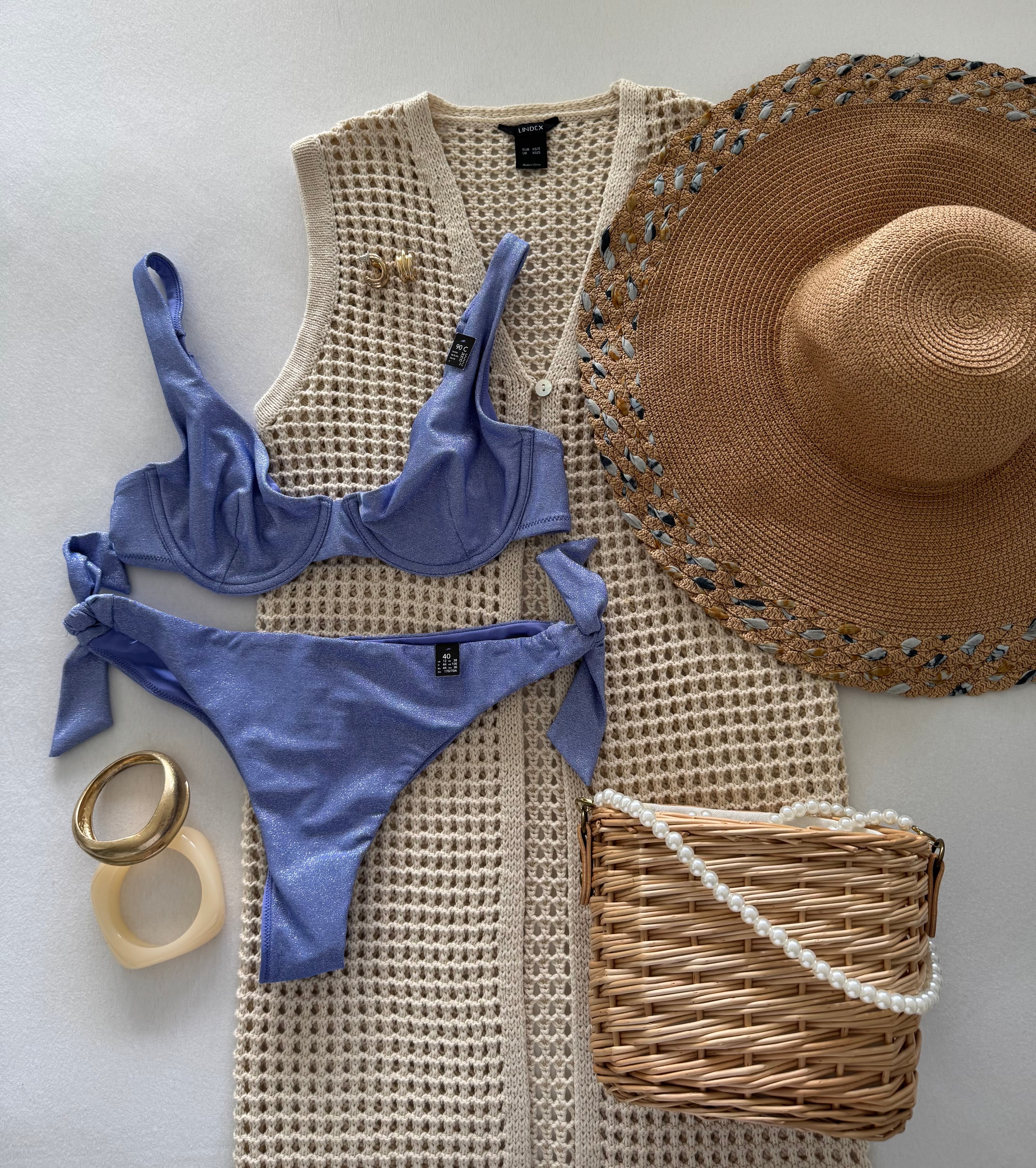 Maillot de bain à paillettes Etam (neuf) taille S/M (90C & 40)